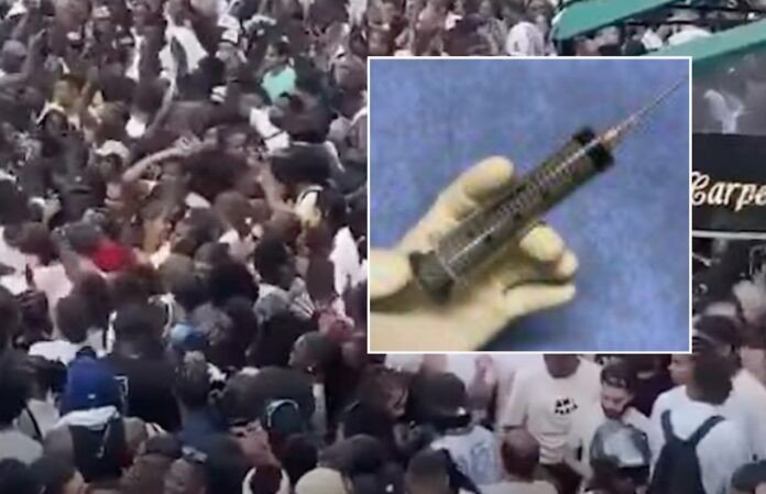 145 Victims Jabbed With Syringes At France Festival (a1props; ETimes /YouTube)