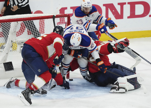 Panthers Oilers Hockey