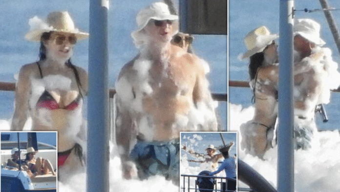 Bezos Party on Yacht