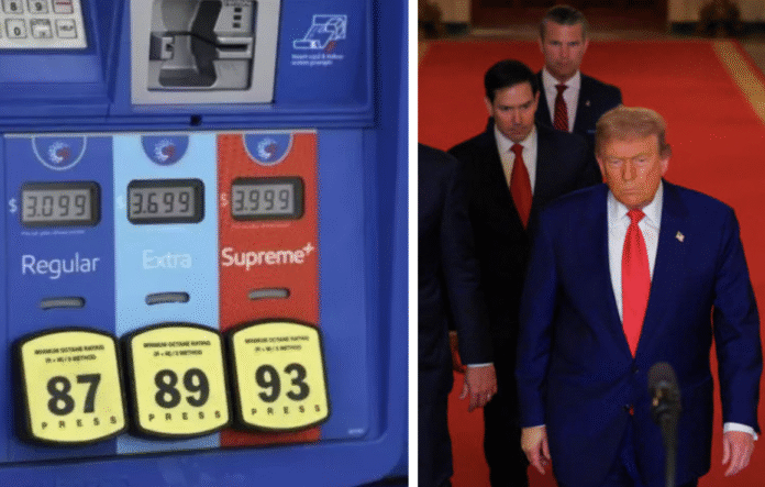 Gas Prices Soar After Trump Hits Iran