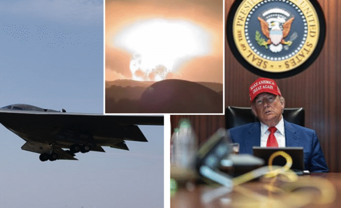 Trump Bombs Iranian Nuclear Sites