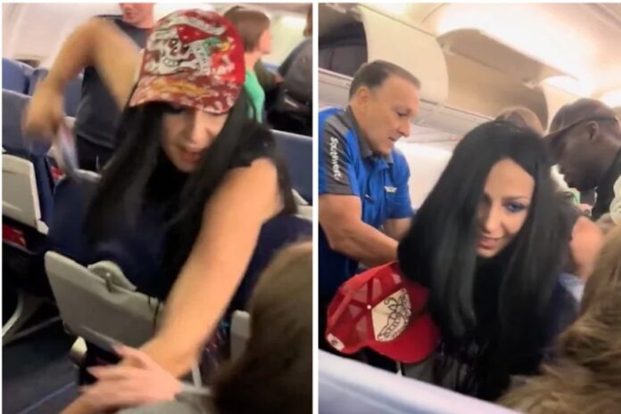 Woman Goes Viral for Shocking Hair-Pulling And Spitting On Flight
