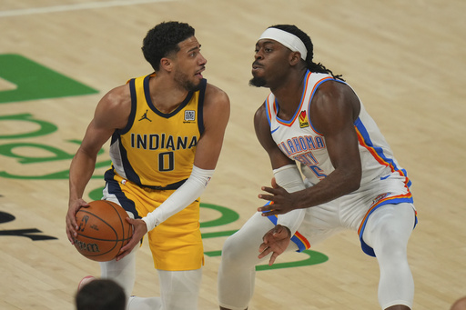 Indiana Pacers guard Tyrese Haliburton