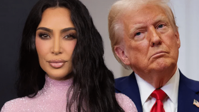 Kim Kardashian attacks Trump