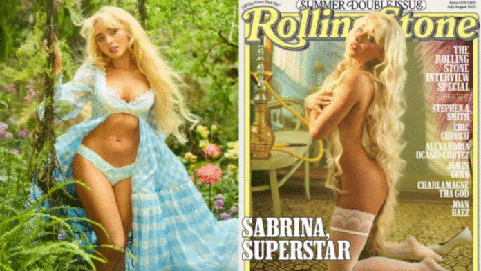 Sabrina Carpenter naked