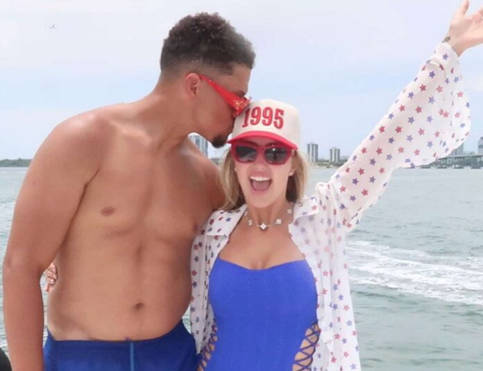 Mahomes Shows Off Abs in Miami Says Goodbye to ‘Dad Bod’ Era