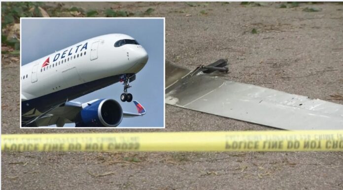Delta Loses Wing Flap Mid-Flight, Crew Unaware Until Landing