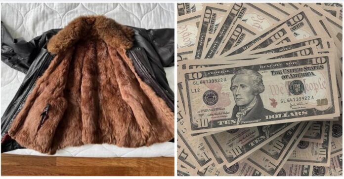 Lucky Thrift Shopper Buys $4 Jacket, Finds $400 In Hidden Pocket