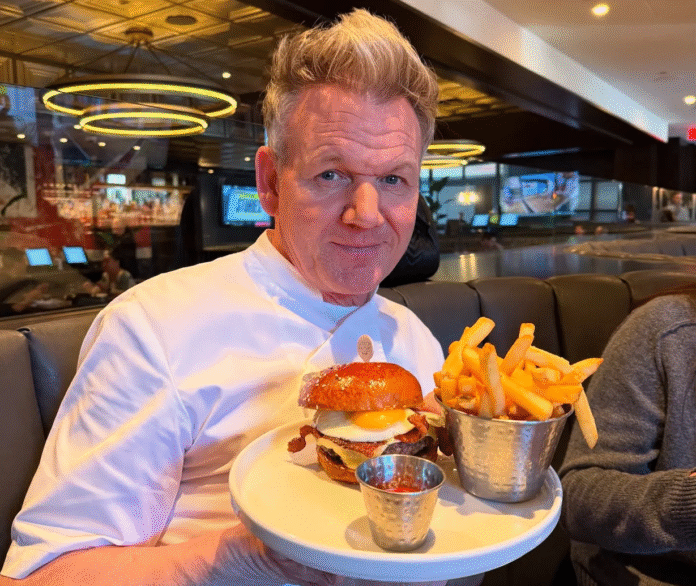 Ramsay Teams With Burger King Though He Owns A Rival Chain