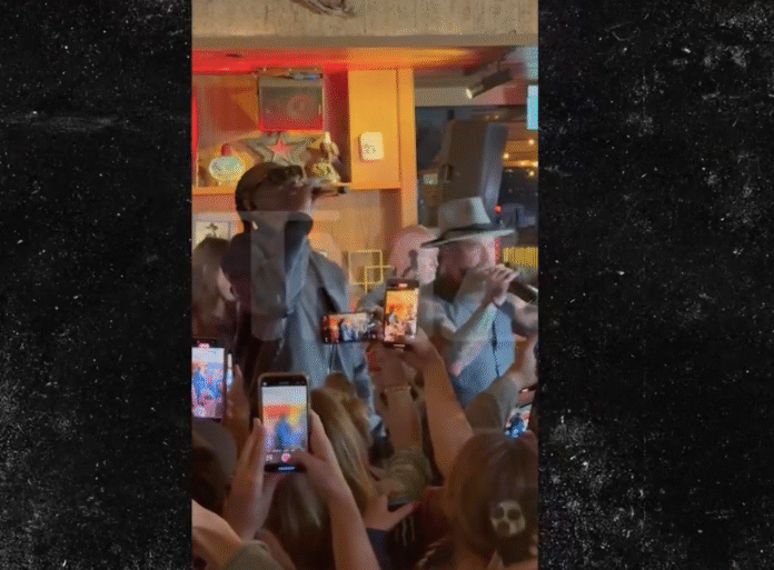 Snoop Dog and Zack Bryan Performing