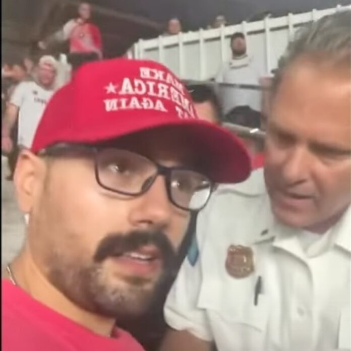 Fan Forced To Leave Soccer Game For Wearing MAGA Hat