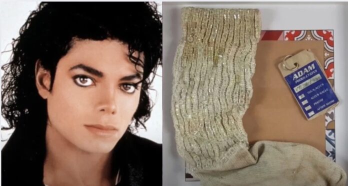 Michael Jackson’s Old Sock Sells For $9K At French Auction!
