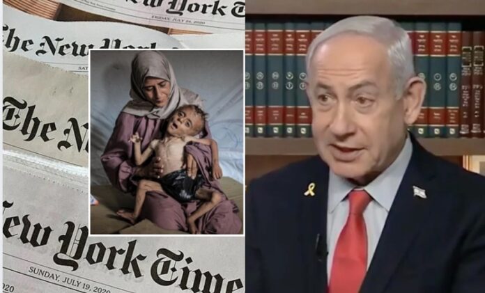 Netanyahu Warns He May Sue NYT Over Gaza Starvation Story