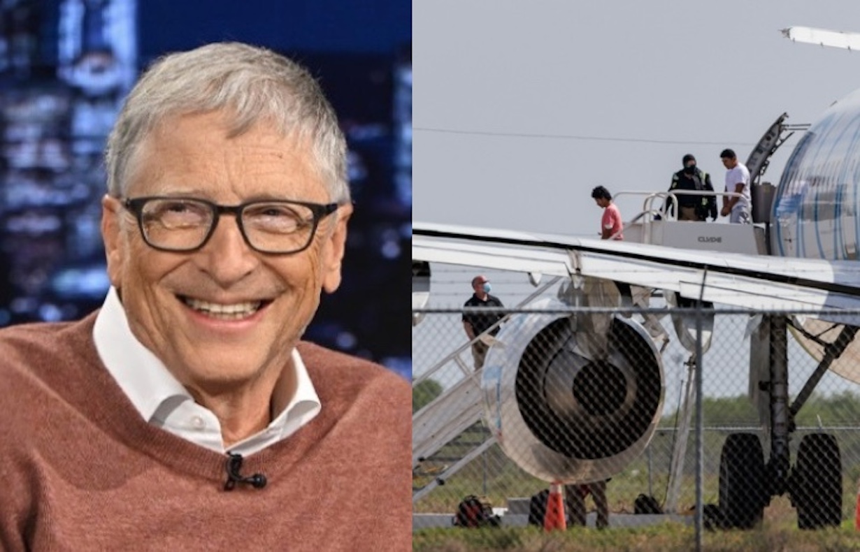 Bill Gates Makes Fortune On Trump’s ICE Deportation Flights