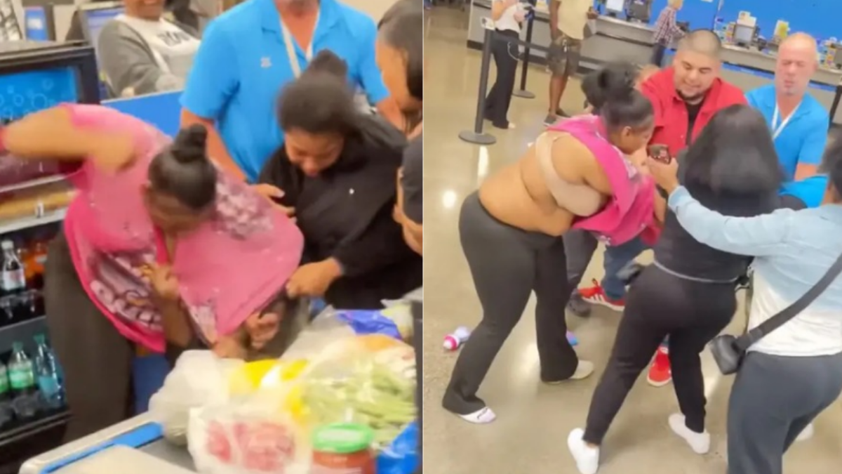 Walmart brawl Indiana